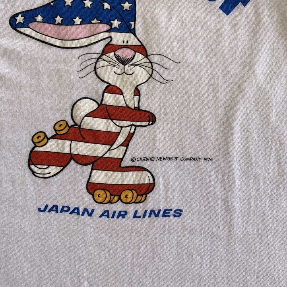 Vintage × Wrangler Vintage 70’s Japan Airlines T … - image 3