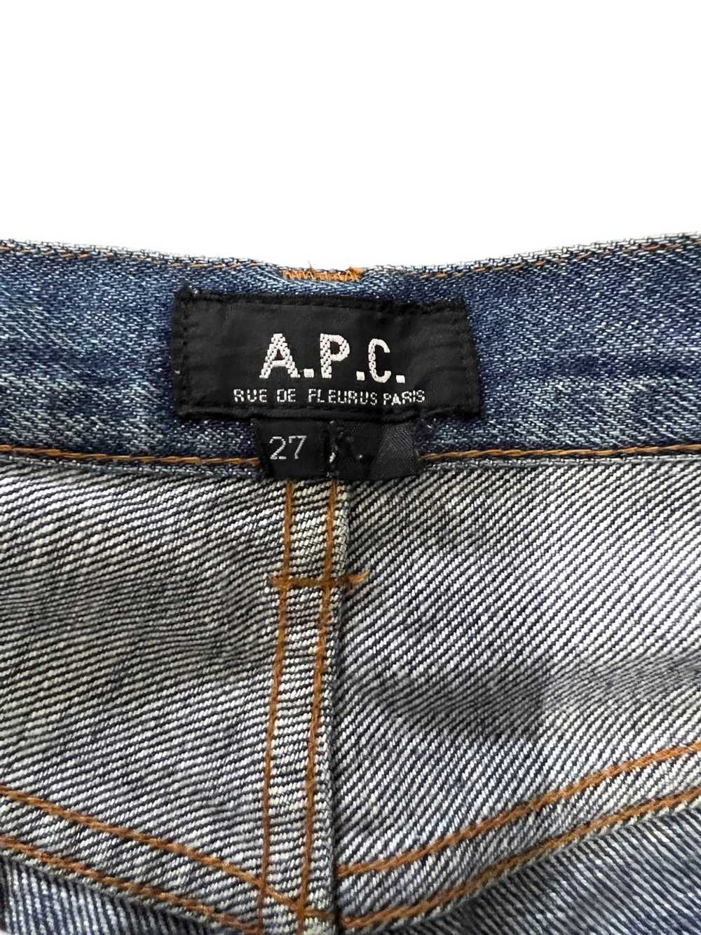 A.P.C. × Distressed Denim × Japanese Brand A.P.C … - image 12