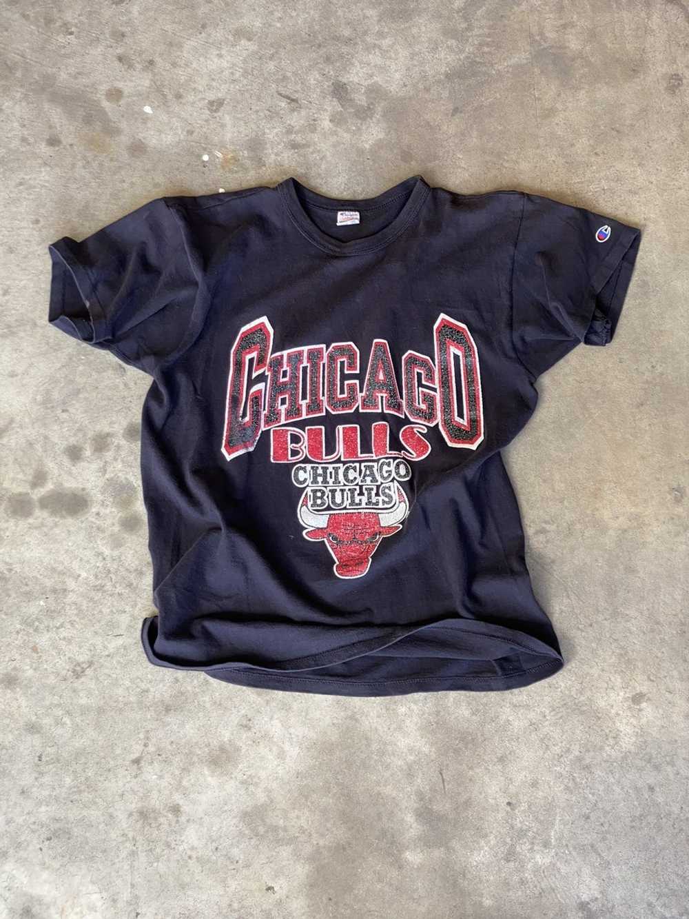 Champion × Chicago Bulls × Vintage Vintage 80s Ch… - image 1
