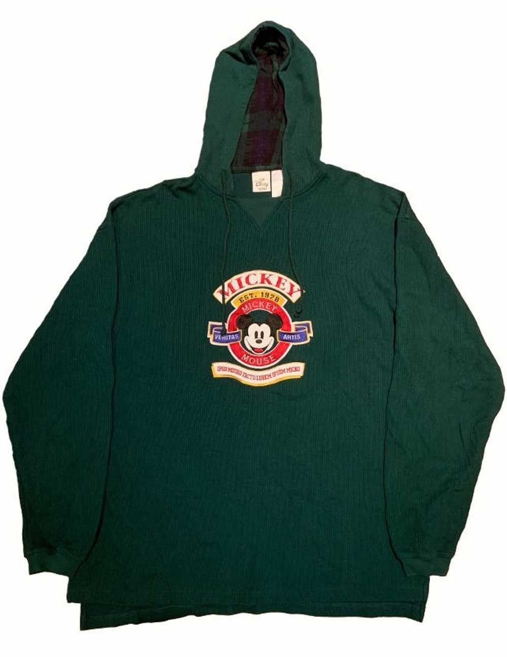 Disney The Disney Store Vintage Mickey Mouse Hood… - image 1