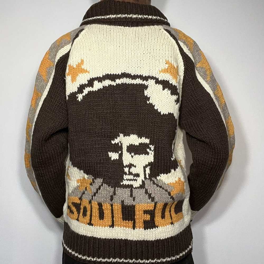 Vintage “Soulful” Hand Knit Sweater - image 4