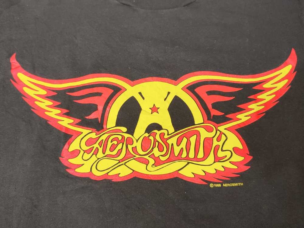 Aerosmith × Rock Tees × Vintage Vintage Aerosmith… - image 6