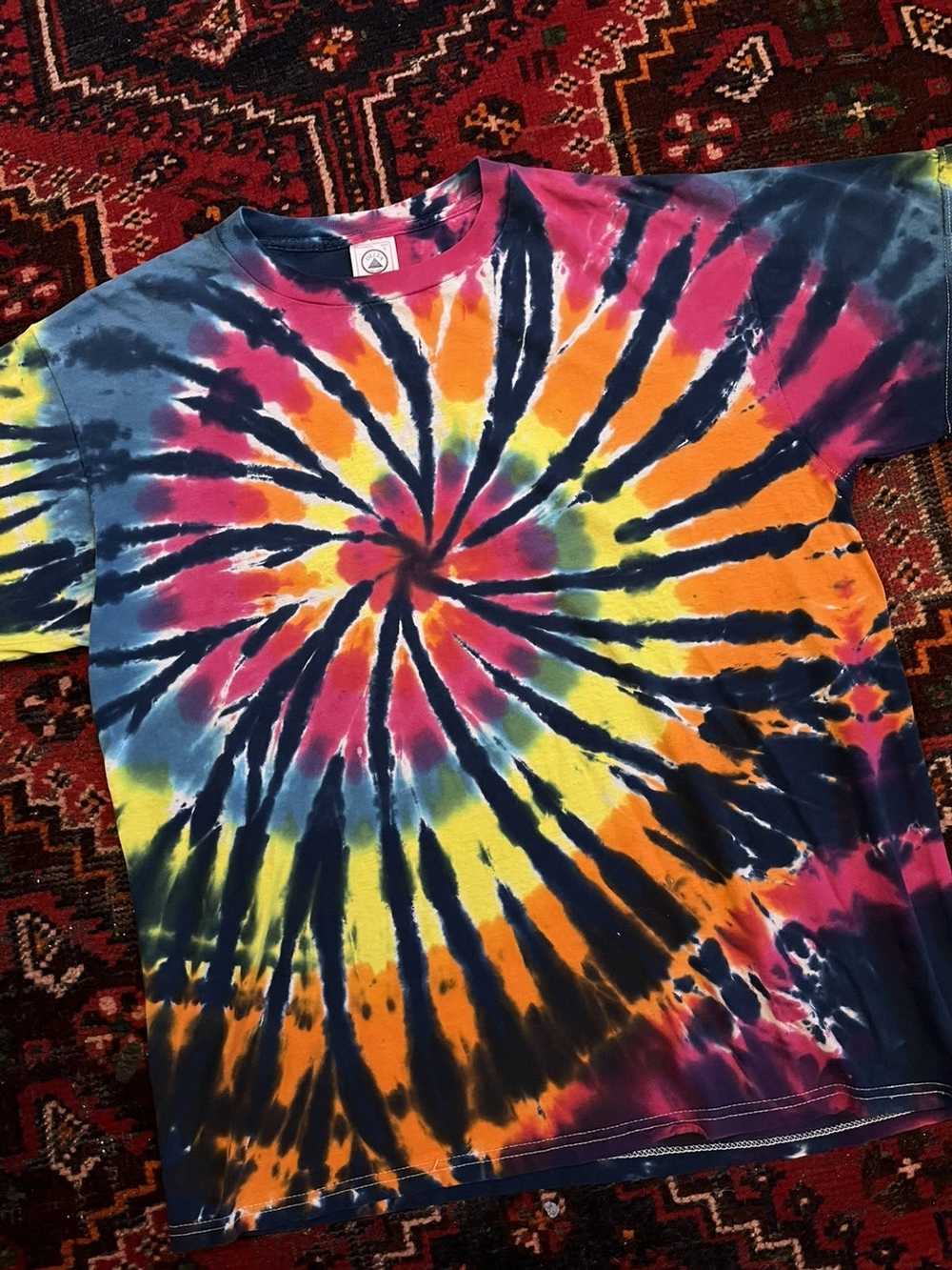 Vintage Vintage 90s tie dye shirts - image 8