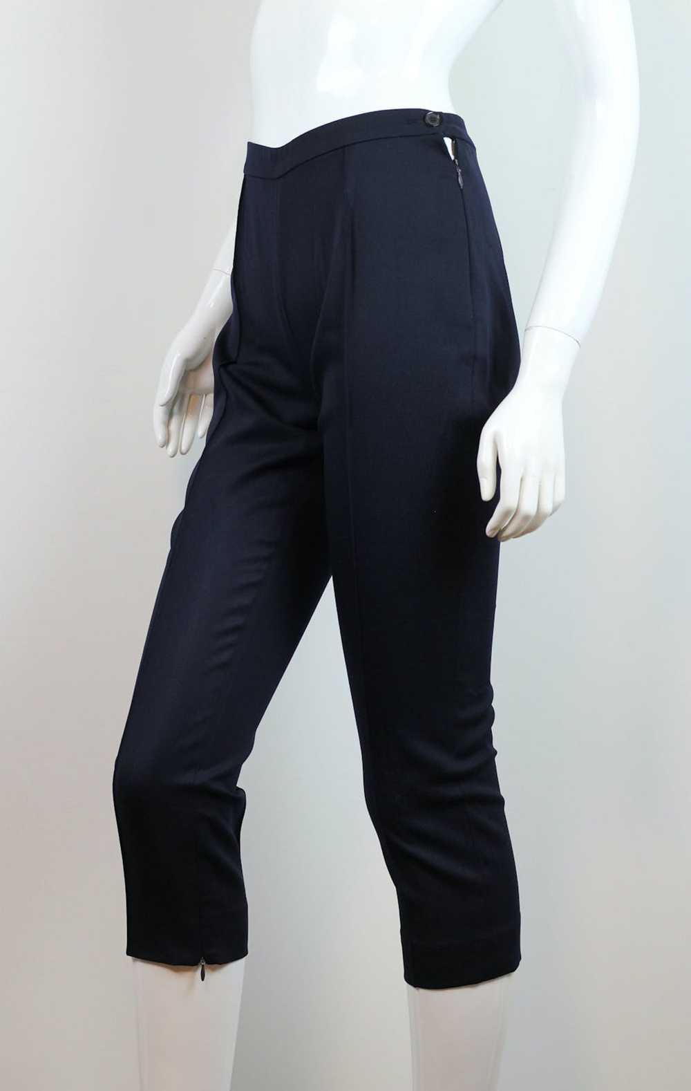 Celine × Vintage Celine Womens Vintage Black Pants - image 3