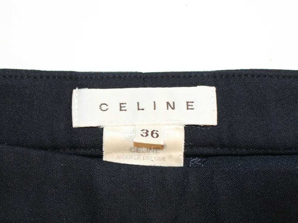 Celine × Vintage Celine Womens Vintage Black Pants - image 6