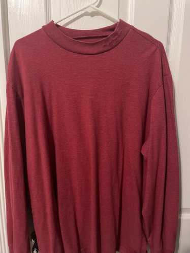 Supreme Red stripped long sleeve