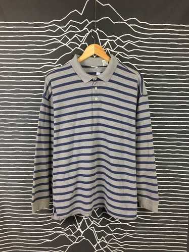 Gap × Made In Usa × Vintage Vtg GAP Striped Oversi