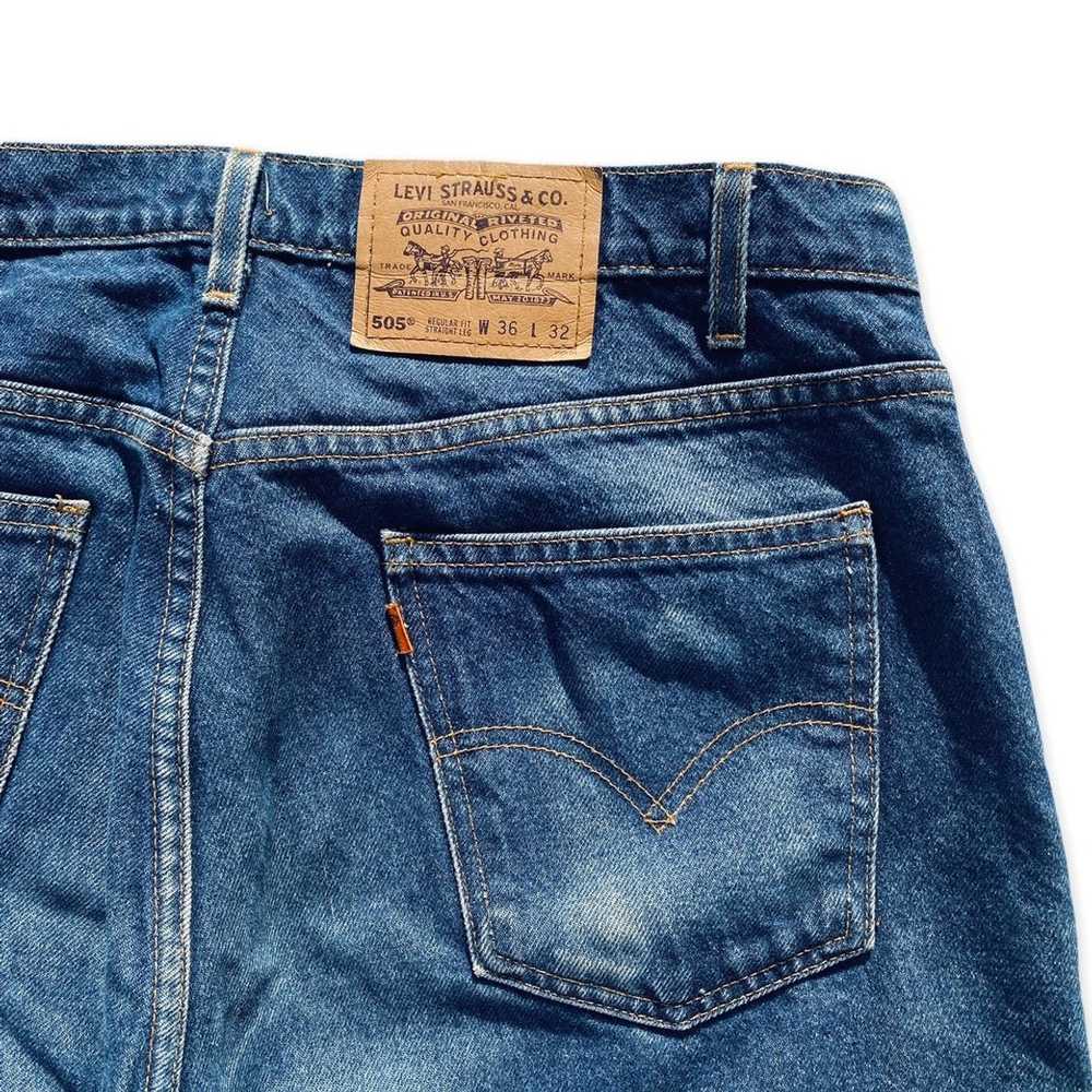 Levi's × Vintage Vintage Levi’s Orange Tab 505 Fa… - image 3