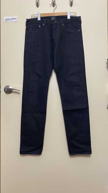 Denim Design Lab White Oak Cone Denim selvedge Raw Unwashed jeans size 30 x  34