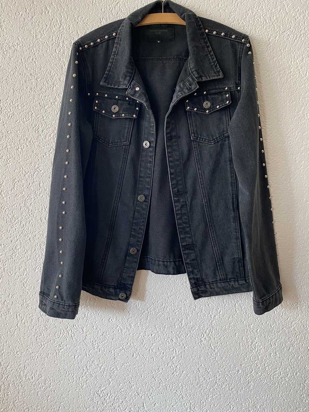 Asos Liquor N Poker studs denim jacket - image 1