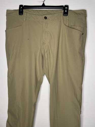 lululemon athletica, Pants, Lululemon Abc Pant Classic Tan Mens Sz 38  M5426s Flat Front Pockets