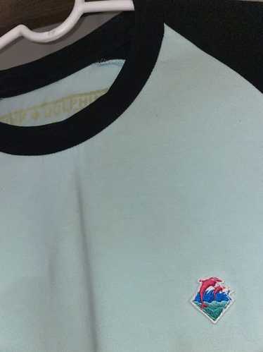 Pink Dolphin Pink dolphin raglan tee