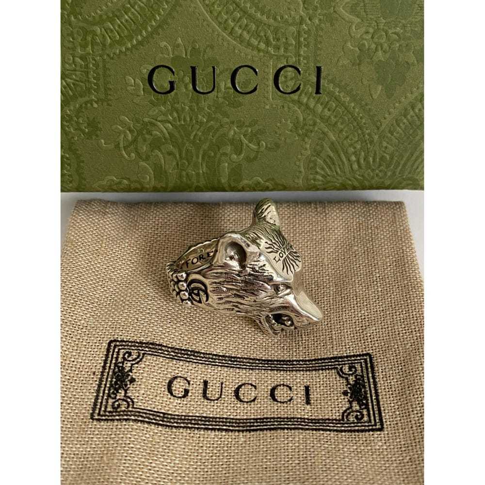 Gucci Silver ring - image 2