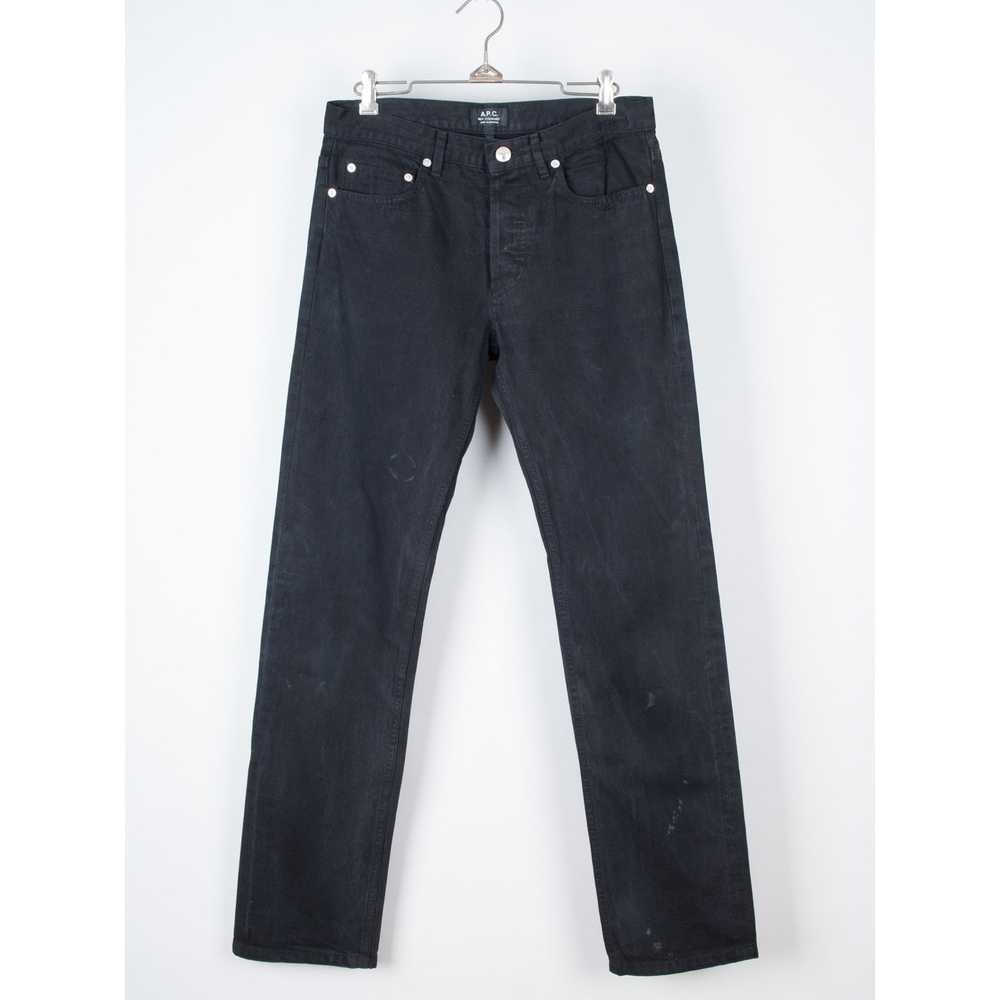 A.P.C. Black Overdye New Standard Jeans - image 1
