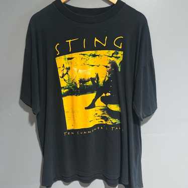 Band Tees × Vintage Vintage Sting Ten Summner’s T… - image 1