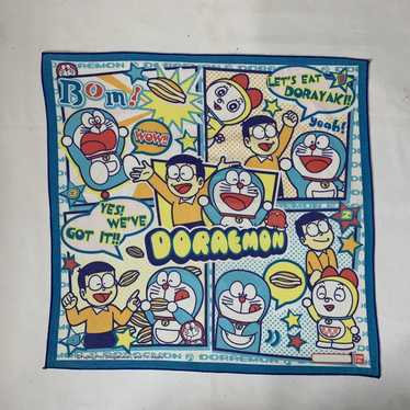 Japanese Brand DORAEMON HANDKERCHIEF NECKERCHIEF … - image 1