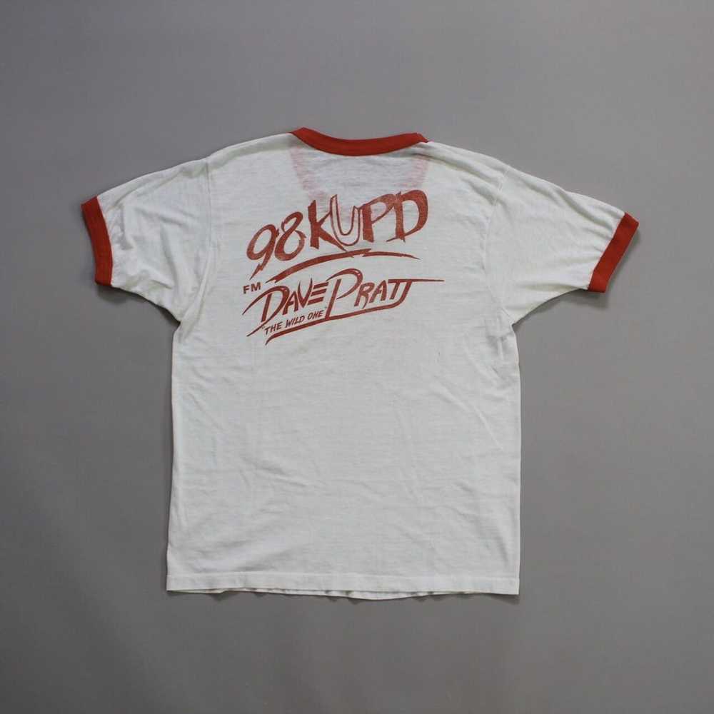 Vintage 80s Paper Thin Squirt Me Baby Raglan Tee - image 2