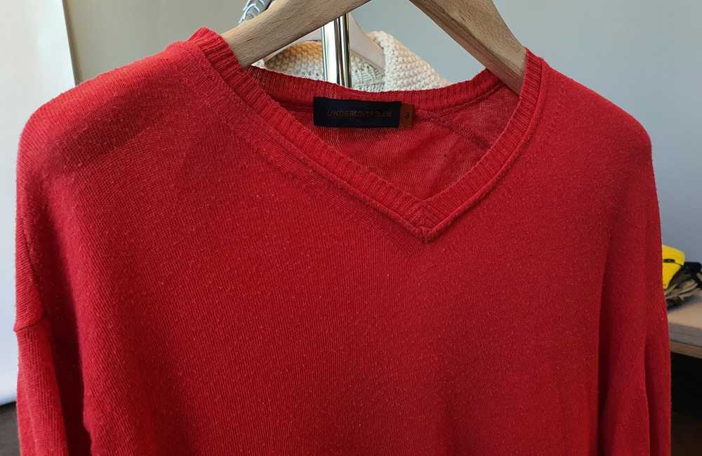 Undercover Undercover knitted v-neck - image 2
