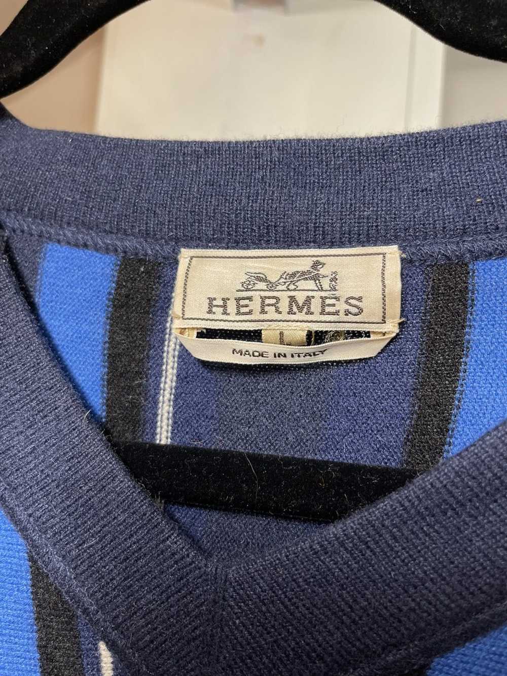 Hermes × Vintage Hermes Mens Sweater - image 2