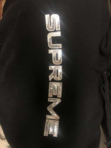 Supreme Sequin Viper Hoodie w/ Tags - Blue Sweatshirts & Hoodies, Clothing  - WSPME31946