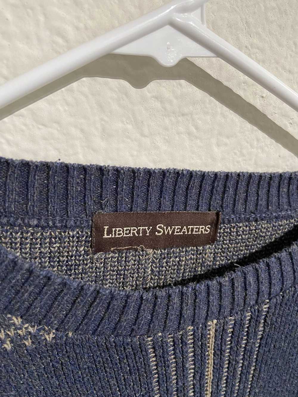 Liberty × Vintage Knitted Liberty Sweater - image 2