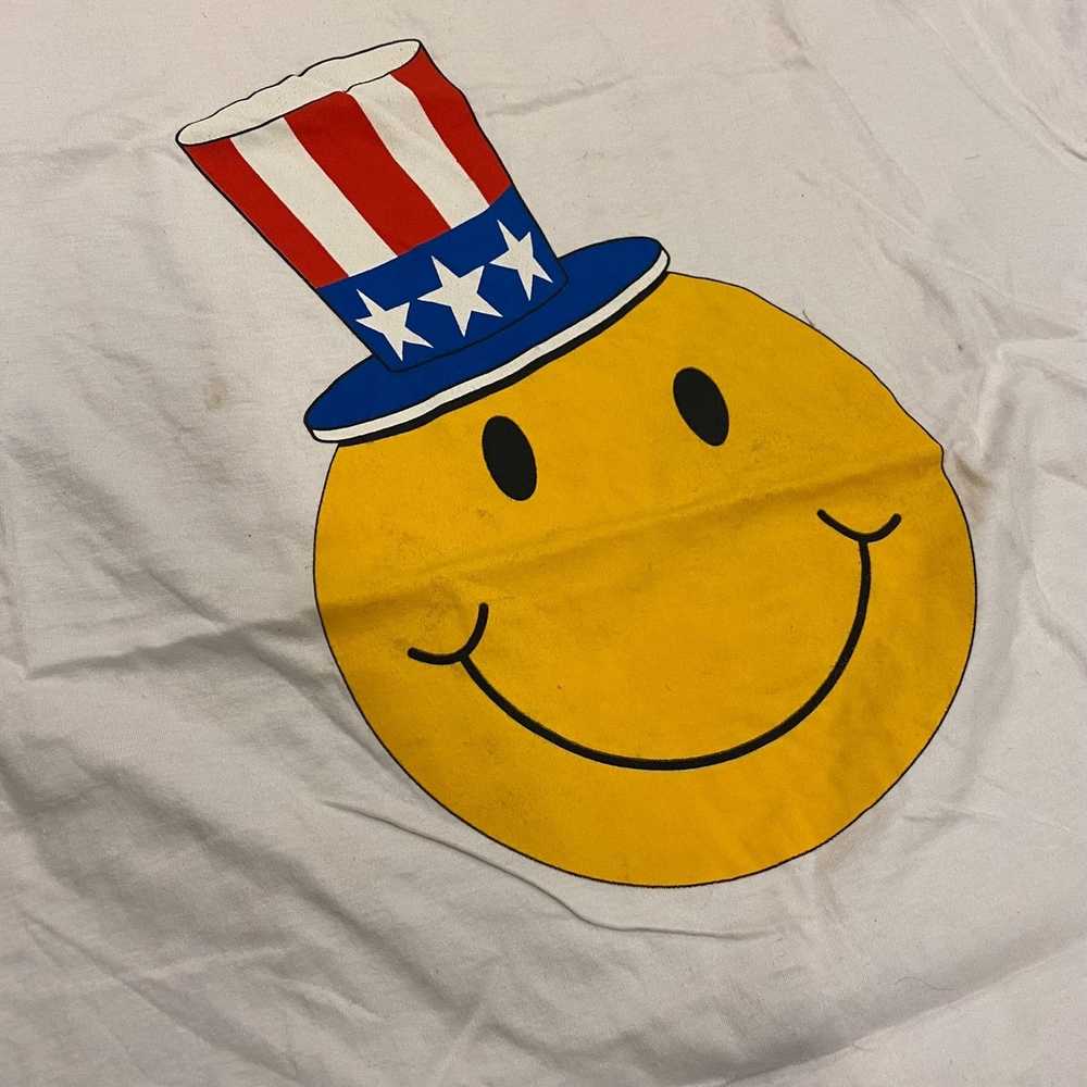 Made In Usa × Streetwear × Vintage USA Smiley Vin… - image 2