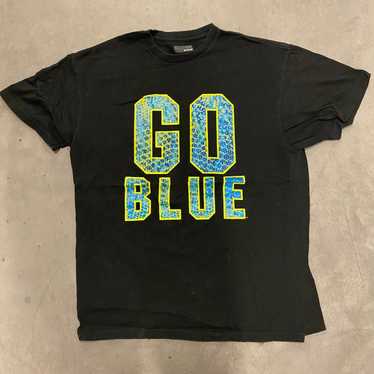 Majestic × Streetwear × Vintage Go Blue Vintage T… - image 1