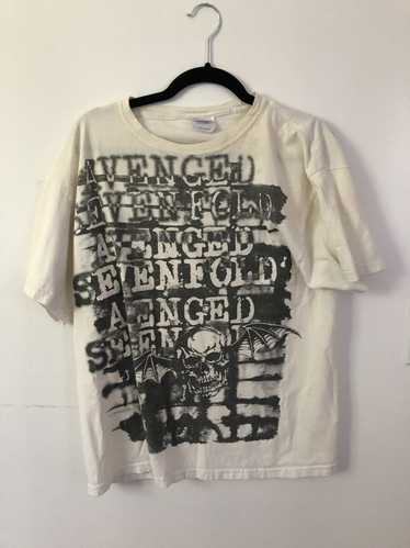 Band Tees × Vintage Distressed Avenged Sevenfold B