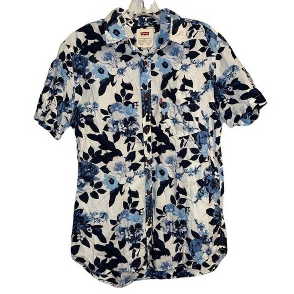 Levi's Levi’s Strauss Hawaiian floral allover gra… - image 1