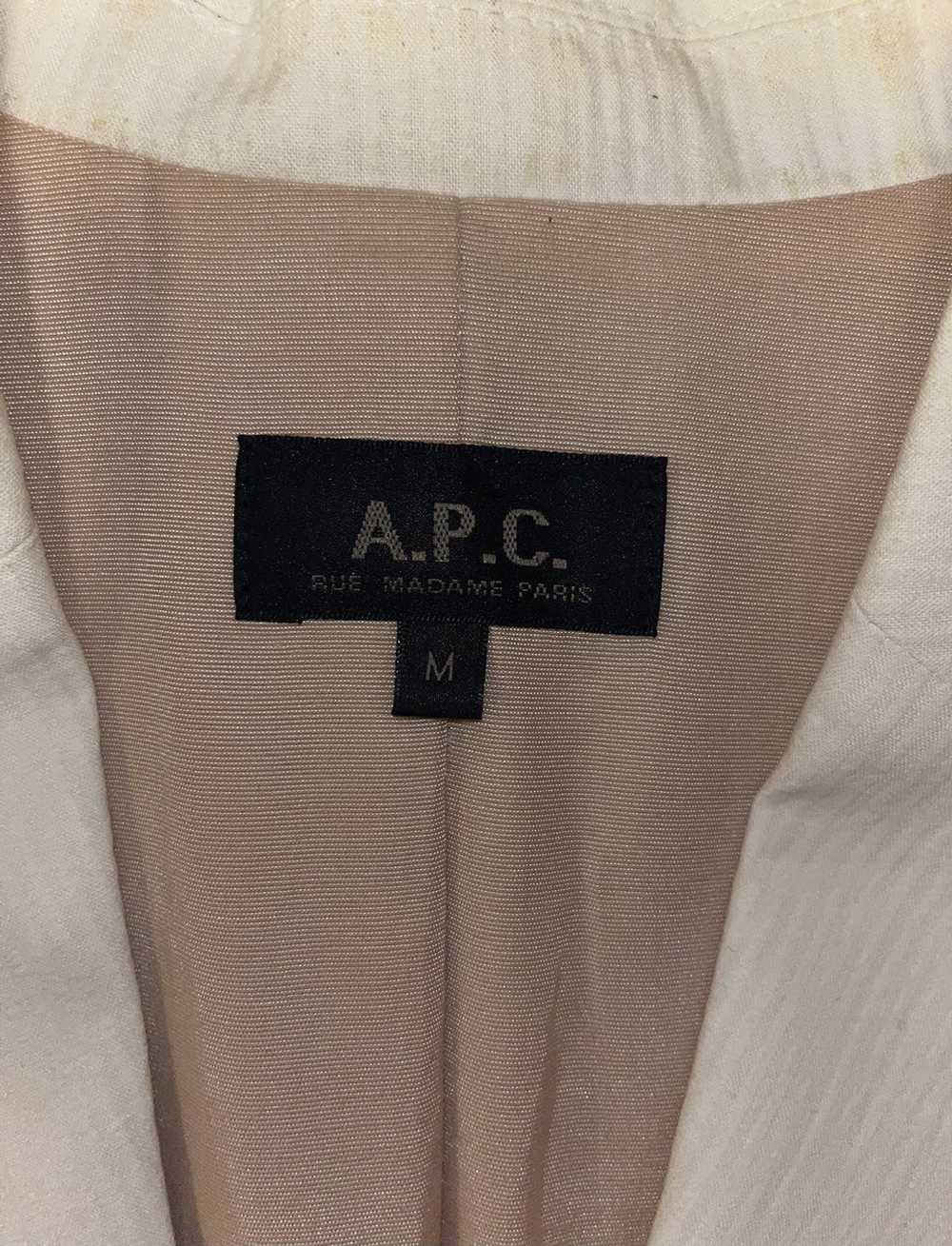 A.P.C. APC Seersucker Blazer - image 4