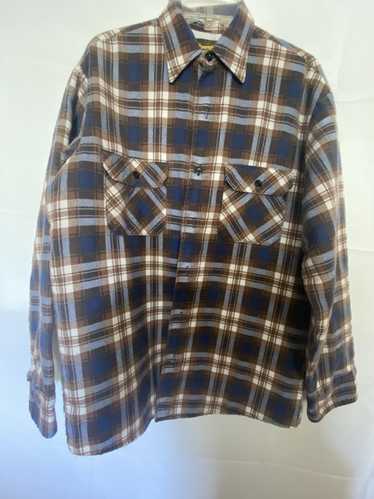 Sears Vintage SEARS Sportswear lined flannel butto