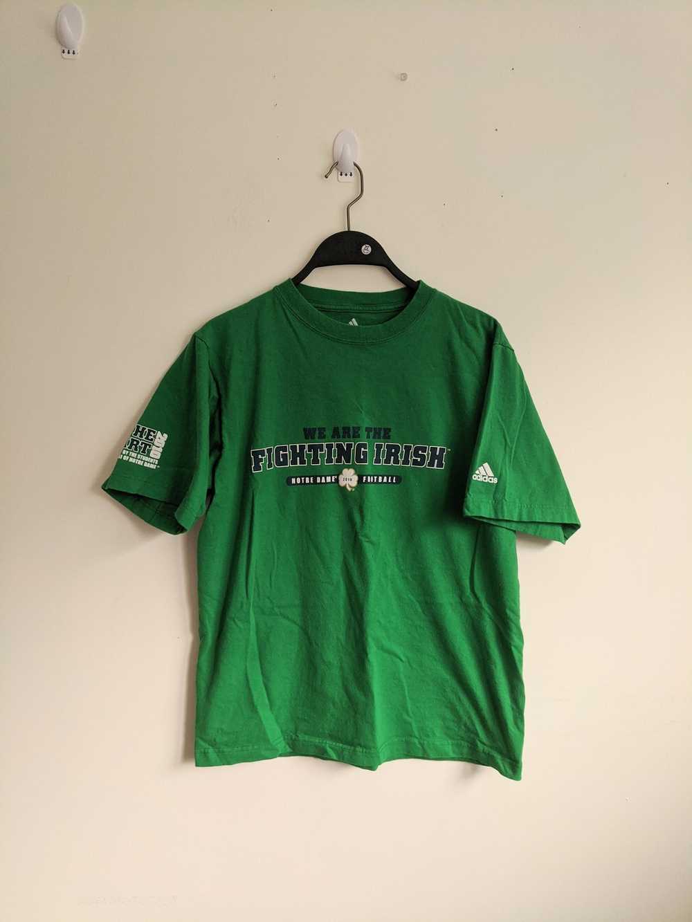 Adidas Adidas Notre Dame 2010 Football T shirt - image 1