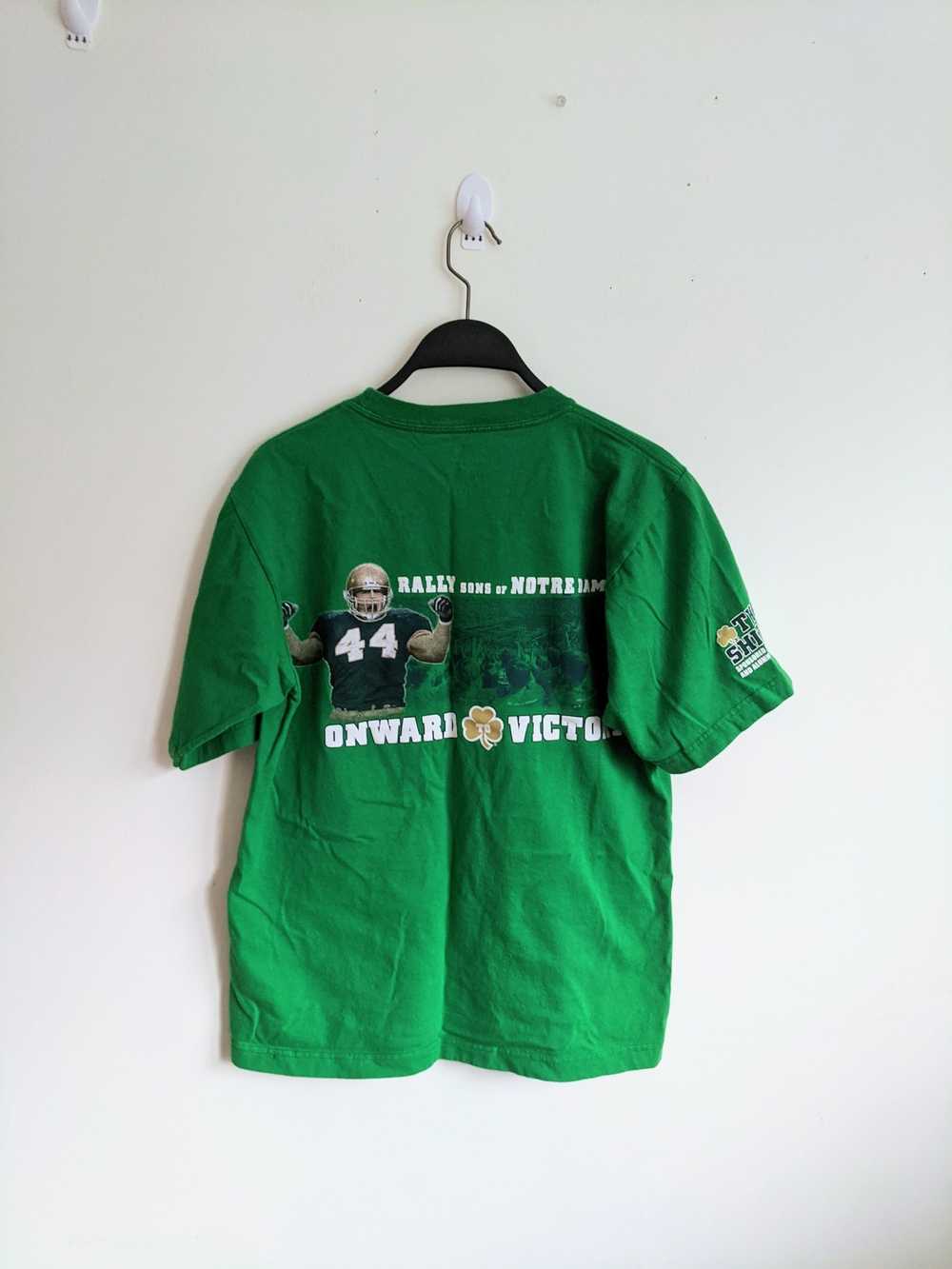 Adidas Adidas Notre Dame 2010 Football T shirt - image 4