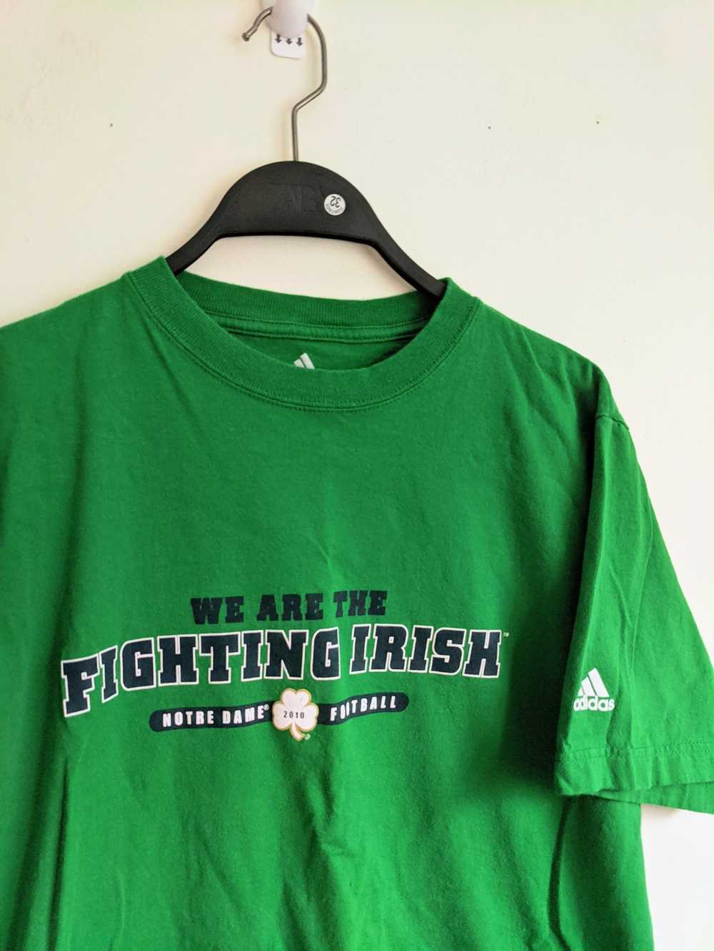 Adidas Adidas Notre Dame 2010 Football T shirt - image 5