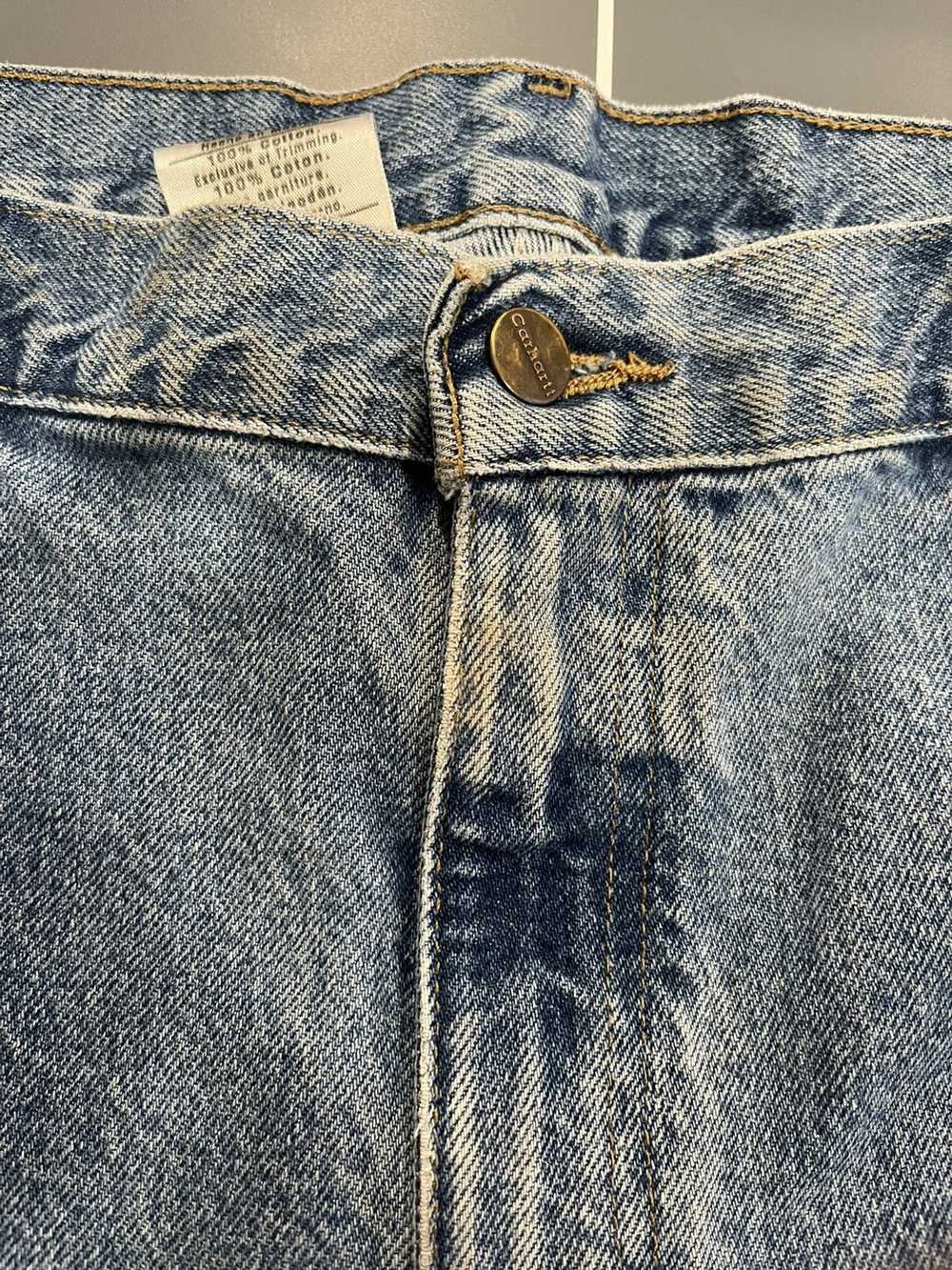 Carhartt × Vintage Vintage Carhartt Denim Jeans - image 7