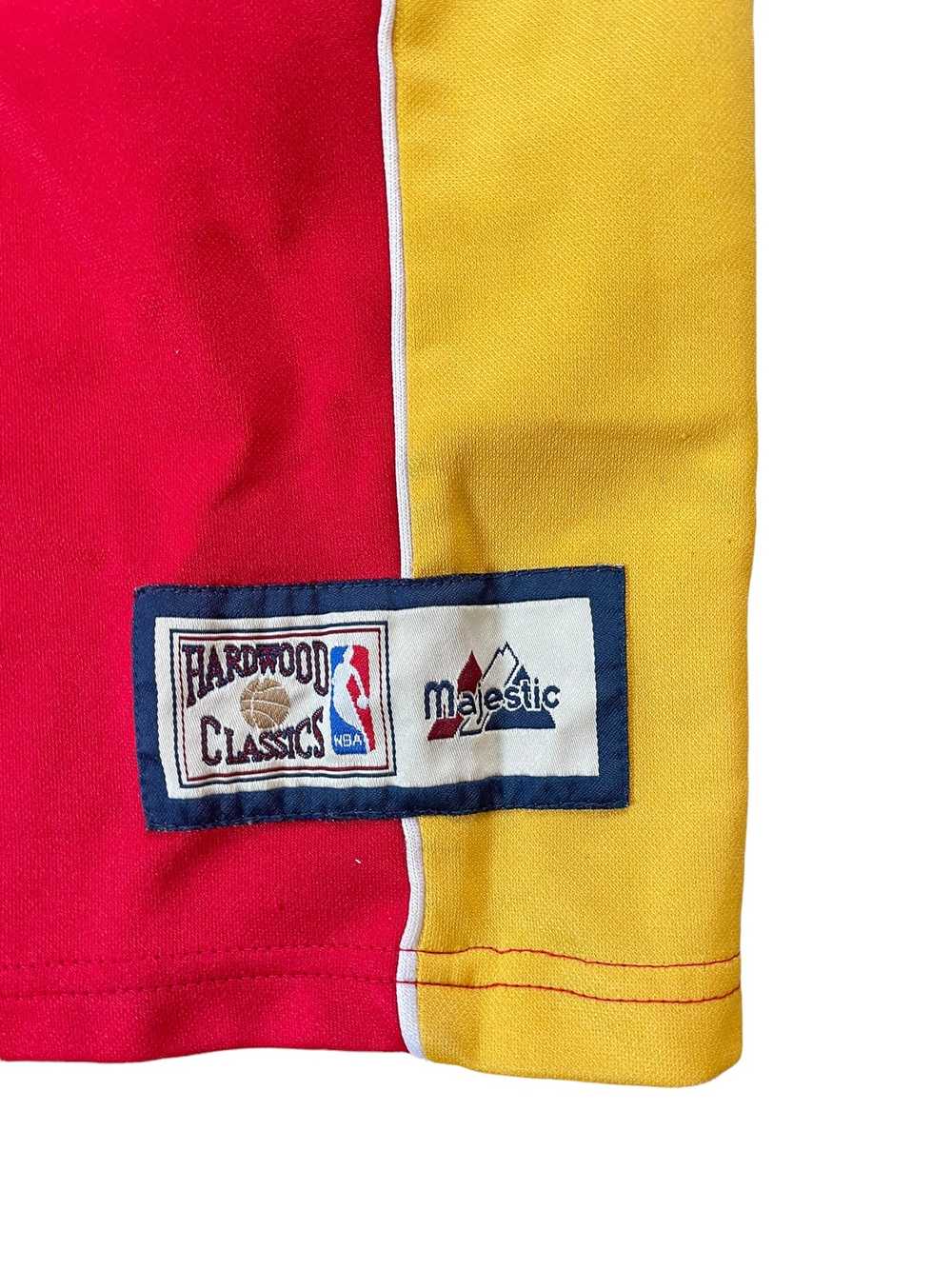 NBA × Vintage VINTAGE Atlanta Hawks Half Zip jers… - image 4