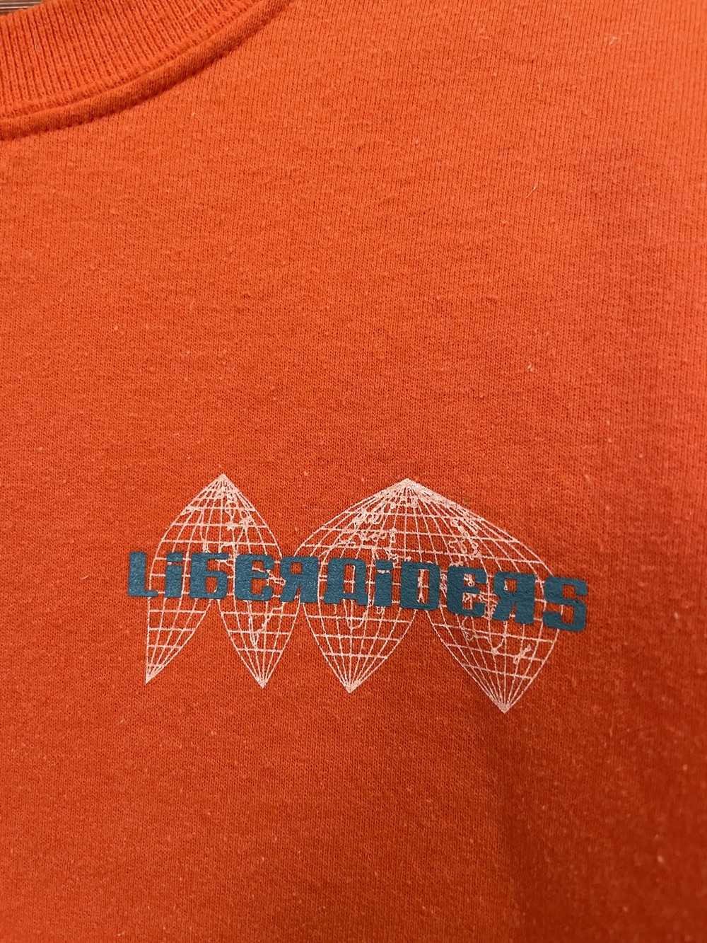 Japanese Brand Liberaiders Space Race Orange Swea… - image 2