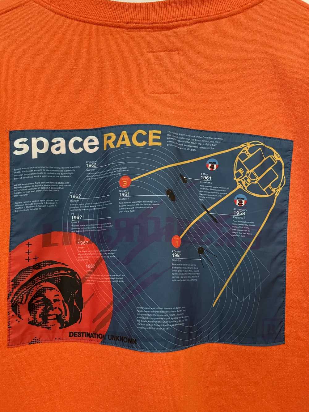 Japanese Brand Liberaiders Space Race Orange Swea… - image 7