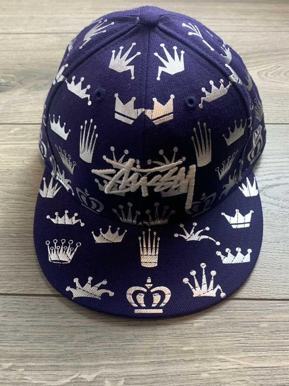 Stussy Stussy Hats New Era Vintage Navy Crowns Fi… - image 6