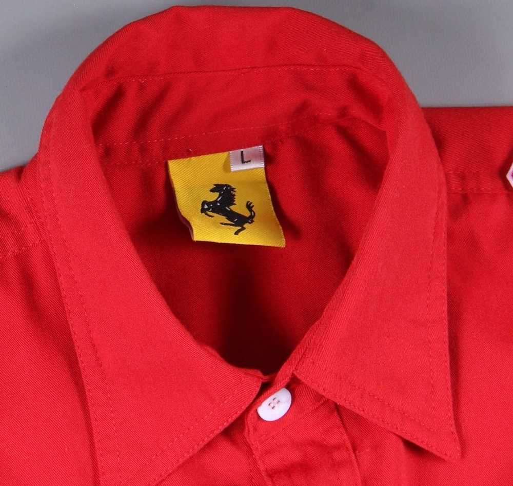 Ferrari × Racing × Vintage Vintage Ferrari Shirt … - image 3