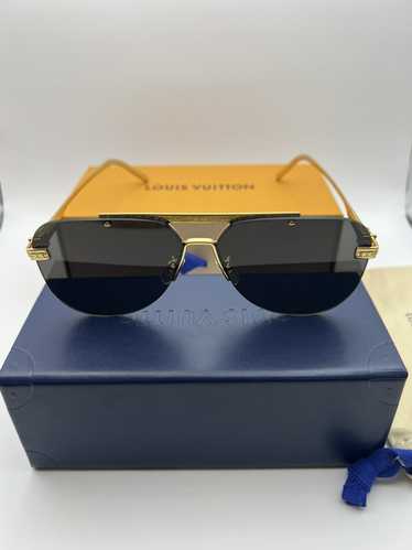 LOUIS VUITTON LV Clash Mask Square Sunglasses Z1579W Black 1297293