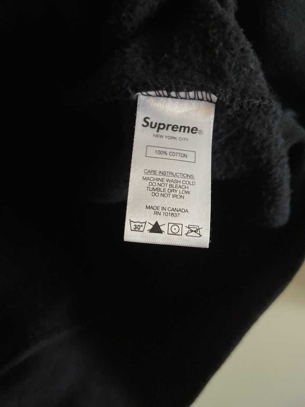 Supreme Supreme Enterprises Hooded Sweatshirt Bla… - image 2