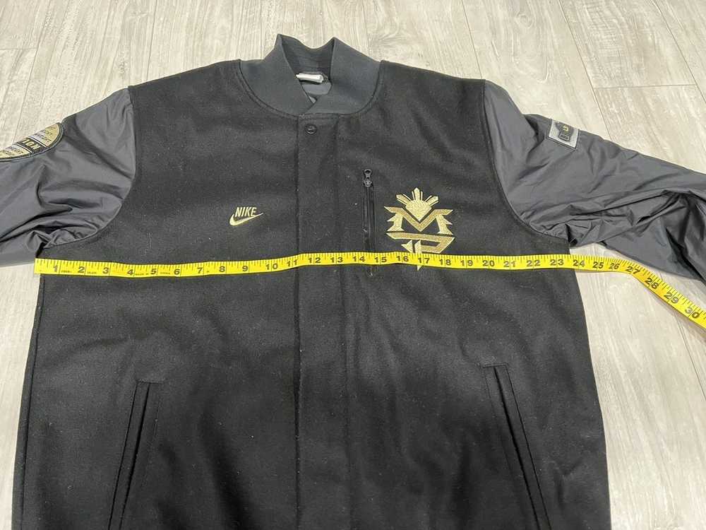 Nike Manny Pacquiao Destroyer Black Bomber Jacket - image 9