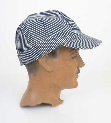 Vintage XL 1950s Engineer Work Cap NOS - image 1