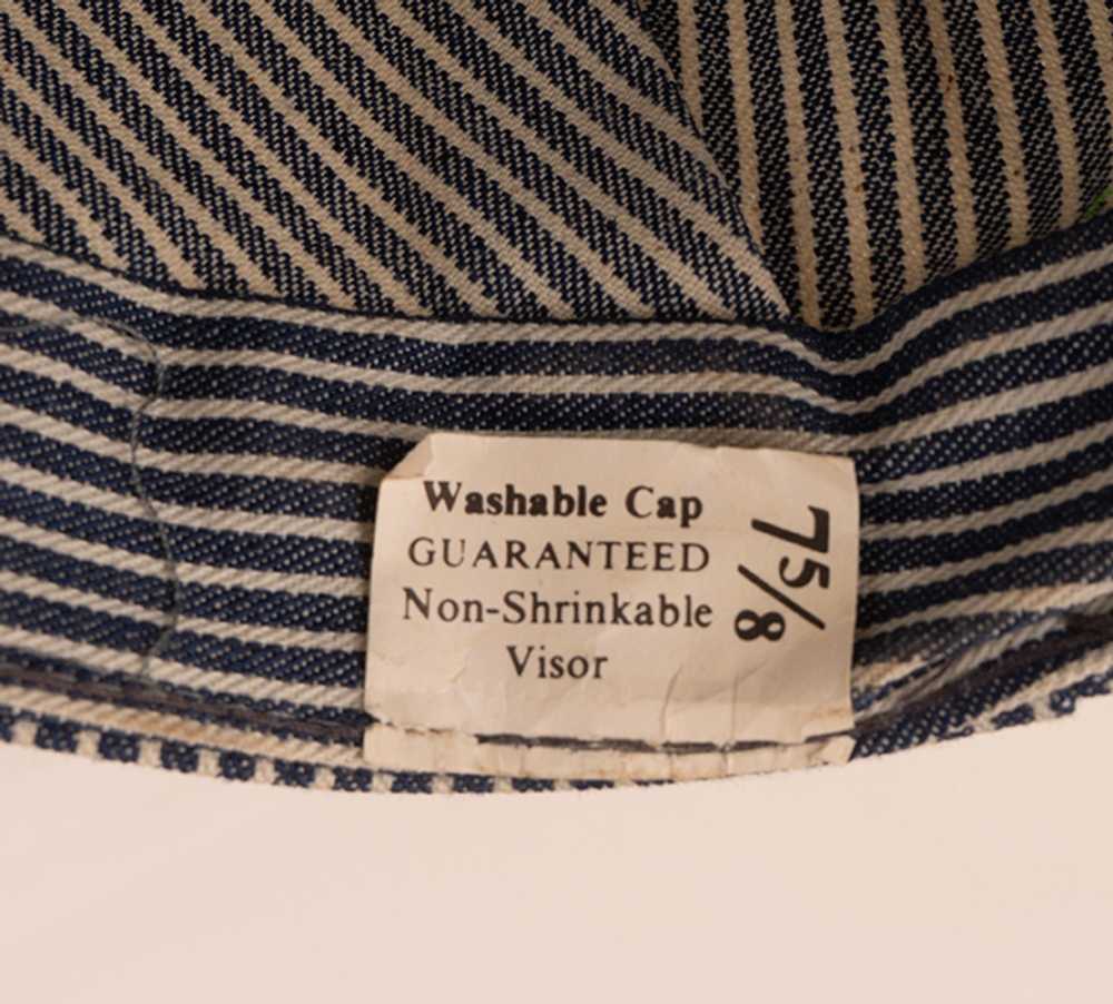 Vintage XL 1950s Engineer Work Cap NOS - image 3