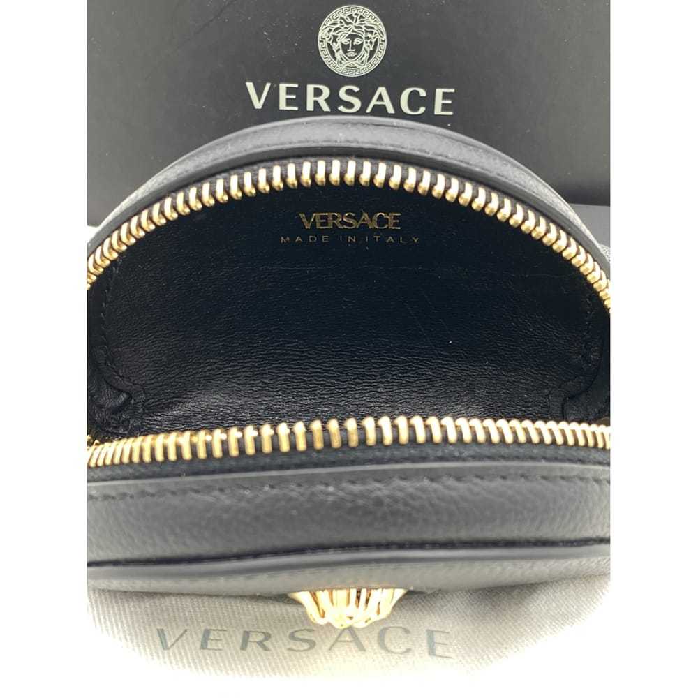 Versace La Medusa leather clutch bag - image 4