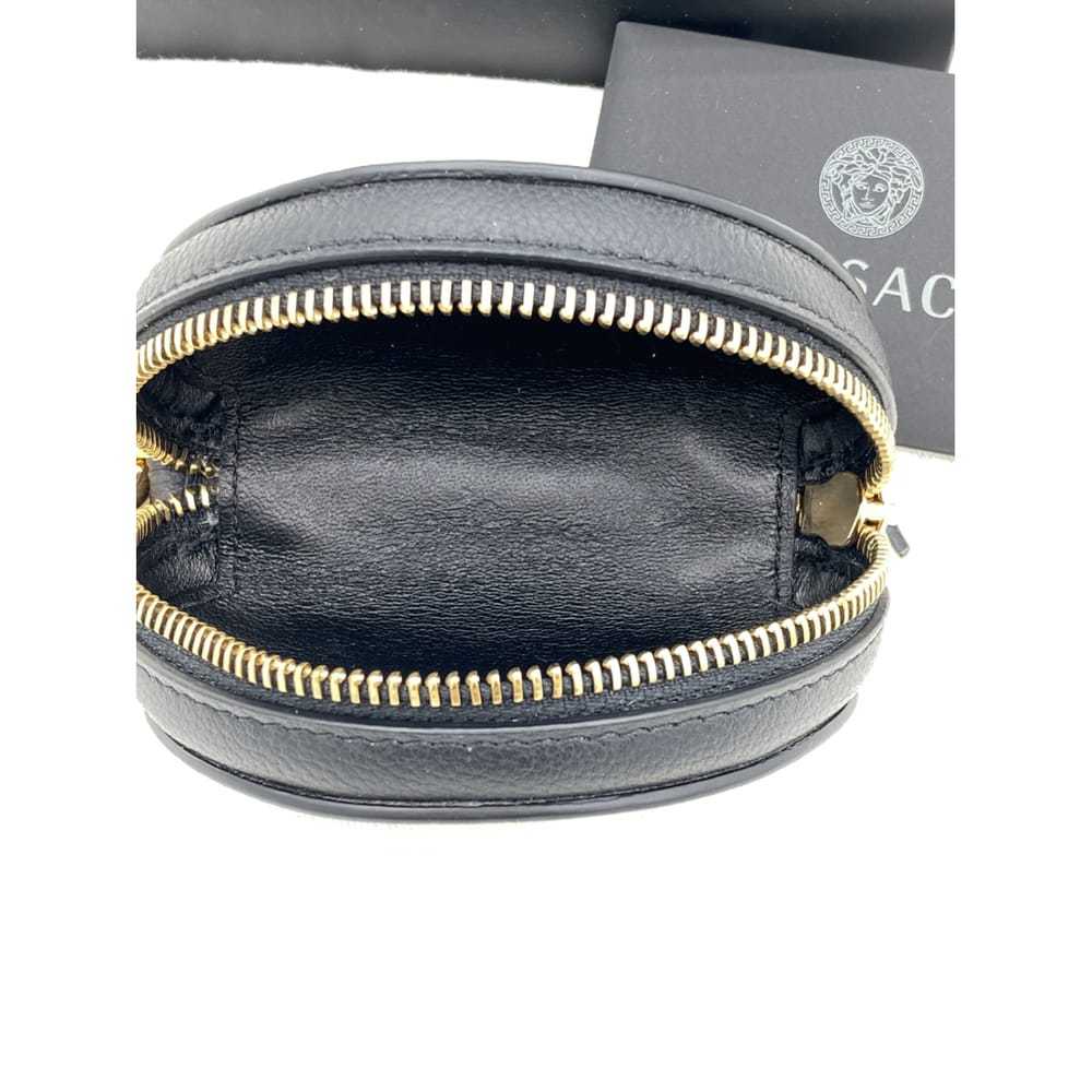 Versace La Medusa leather clutch bag - image 5