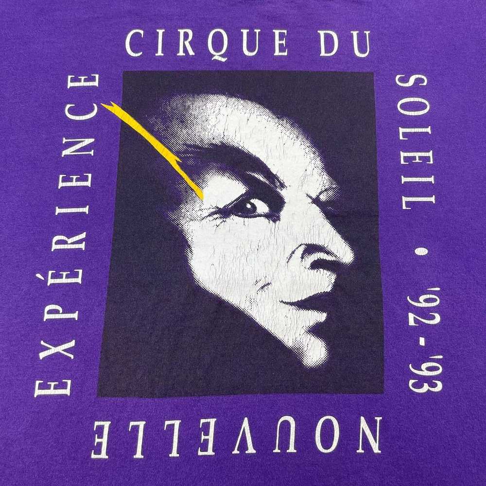 Jerzees × Vintage Vintage 1992 Cirque Du Soleil N… - image 3