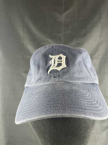 Detroit Tigers 47 Brand Navy Road Franchise Fitted Hat - Vintage Navy