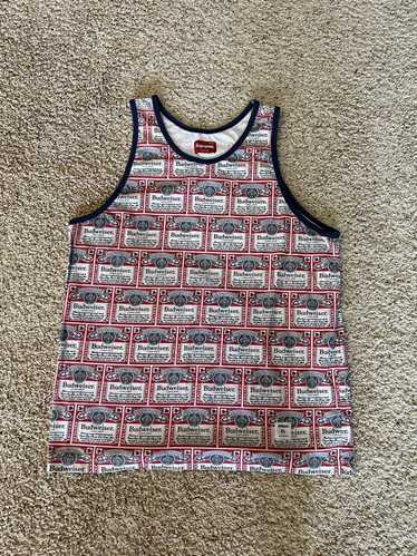 Budweiser × Supreme Budweiser Supreme Tank Top